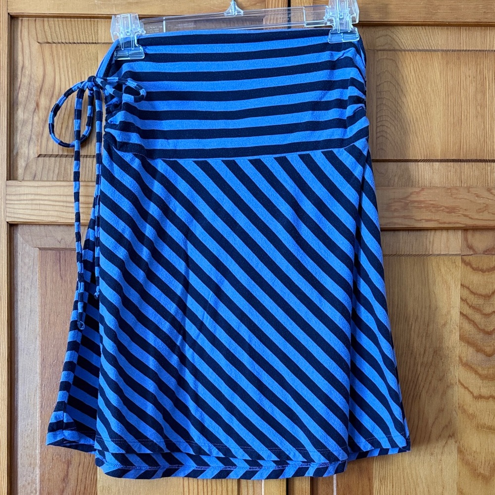 Patagonia Blue Striped Skirt